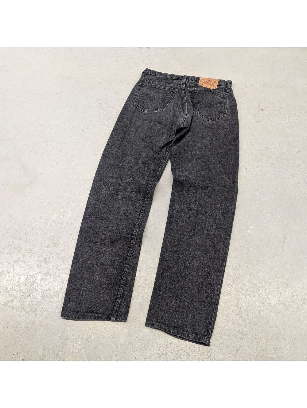Vintage 90s Levis 501 XX Made in Canada Black Wash Jeans